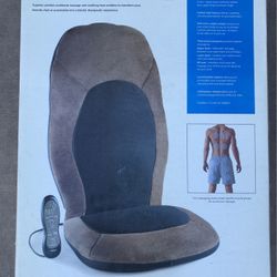 Thera Spa Massaging Seat Topper With Heat 