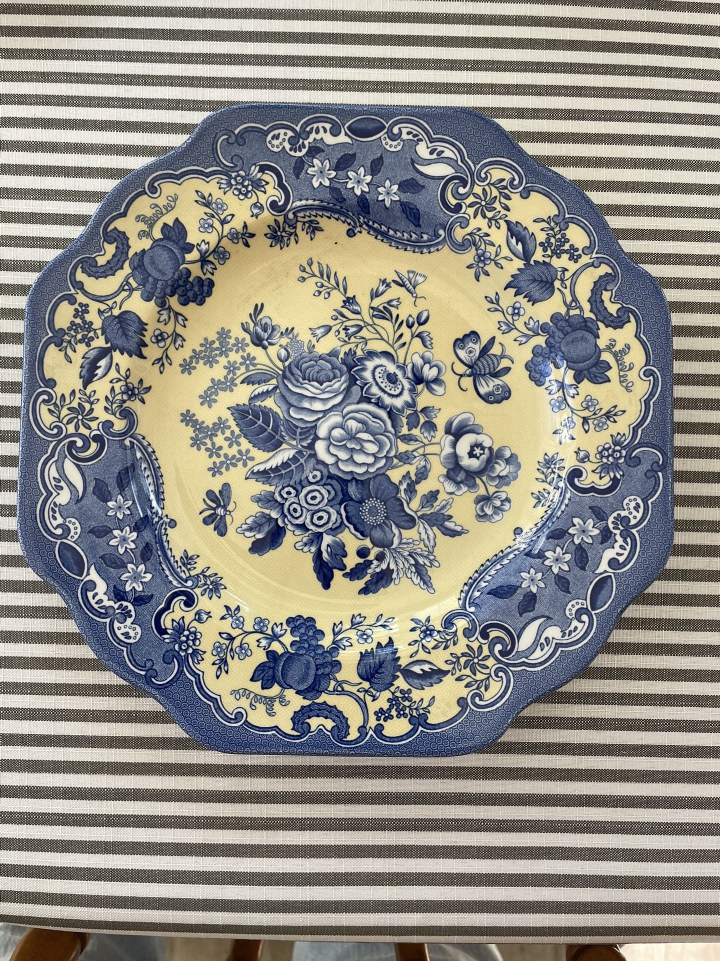 SPODE BLUE ROOM GARDEN COLLECTION PLATE