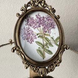 Vintage Italian Brass Frame