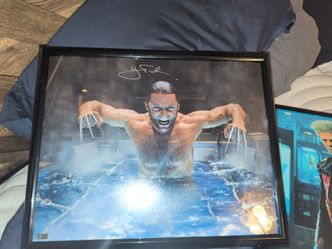 Hugh Jackman Signed Wolverine 16x20 Photo