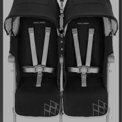 Mc Lauren Double Stroller