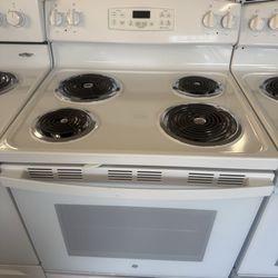 USED GE ELECTRIC STOVE