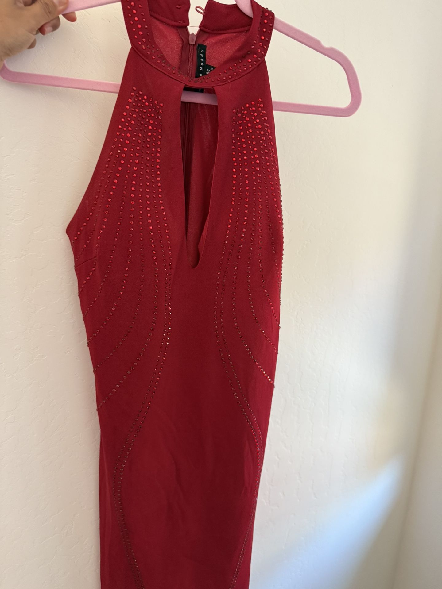 Red Halter dress