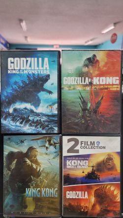 5 movies Godzilla and King Kong