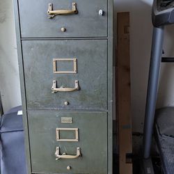 Vintage Filing Cabinet 