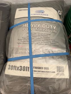 Lona heavy dury 30 x 30 ft