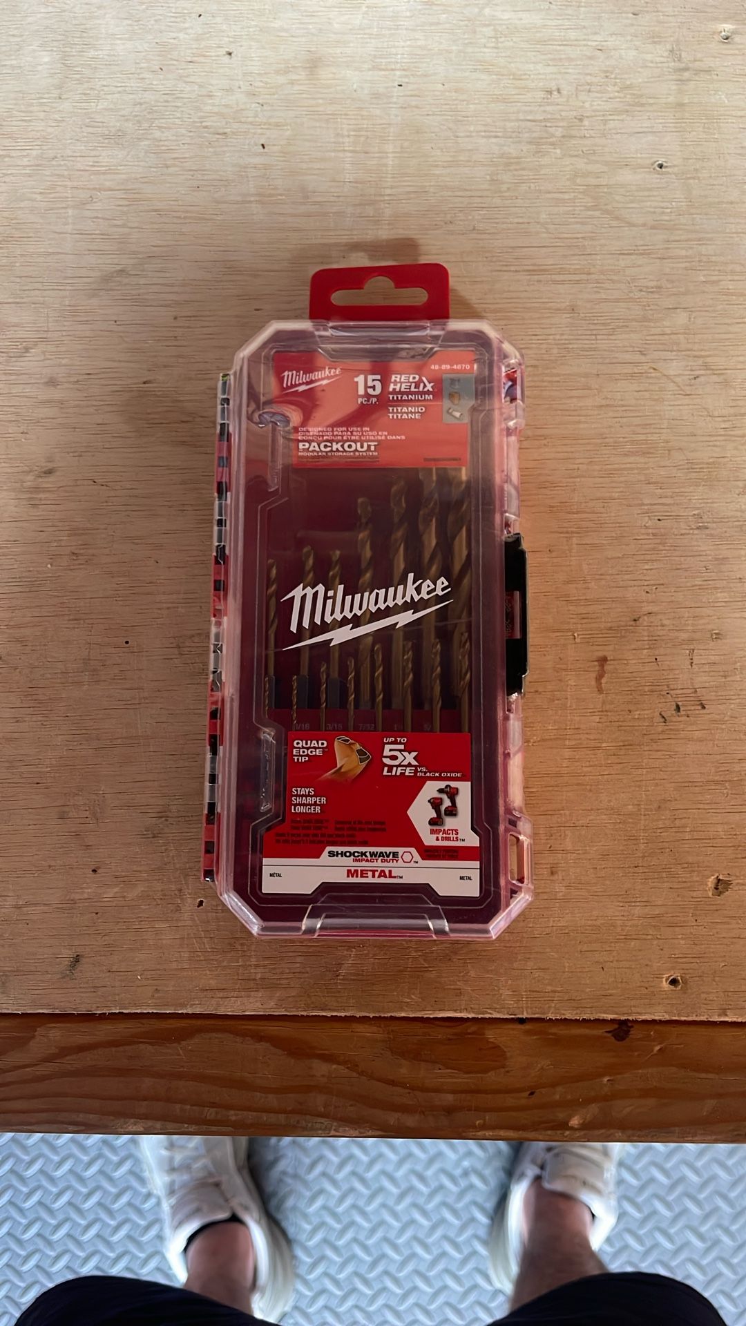 Milwaukee Drill Bit Set Titanium