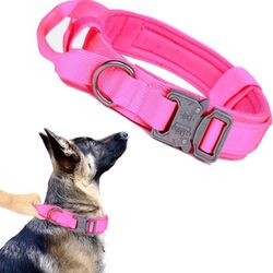 New Large Pink Dog Collar