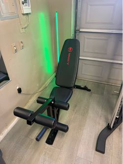 Marcy Adjustable 6 Position Utility Bench with Leg Developer