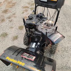 Poulan Pro 2 Stage Snowblower 