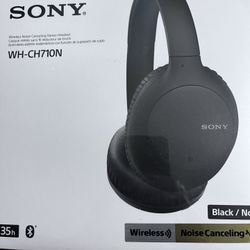 SONY wireless Noise Canceling Headphones With Mic