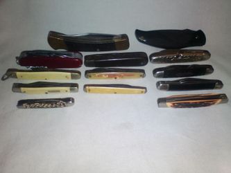 VINTAGE POCKET KNIFE COLLECTION (13)