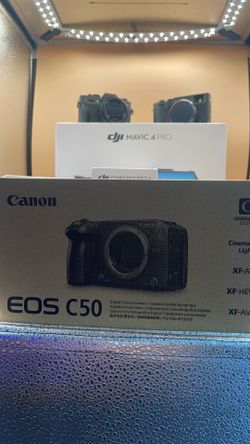 Canon EOS C50 cinema camera