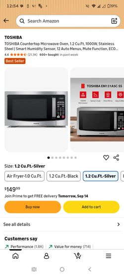 Toshiba microwave