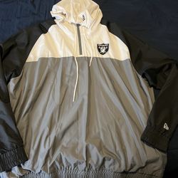 Raiders Windbreaker Hoodie