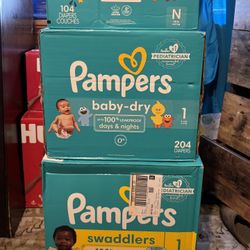 Pampers Diapers 