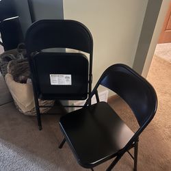 Folding Chairs (x2) 