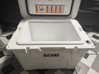 White 35qt Yeti