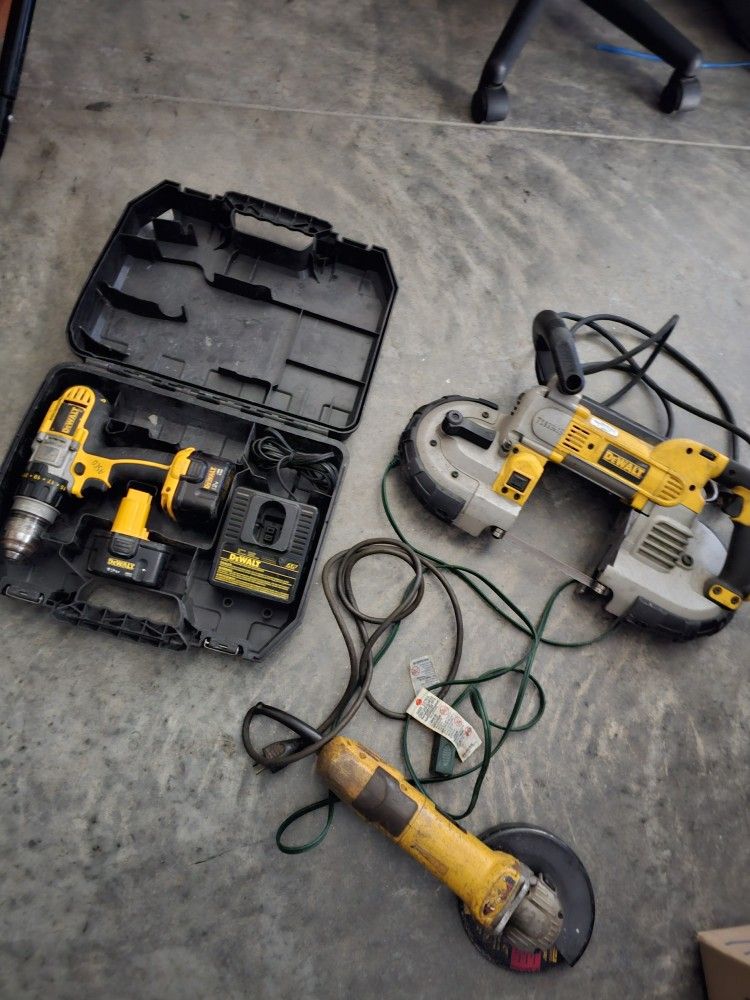Dewalt tools. Will sell together or seperate. Make offer