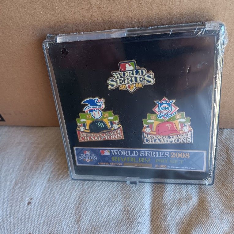 2008 World Series Pin Set