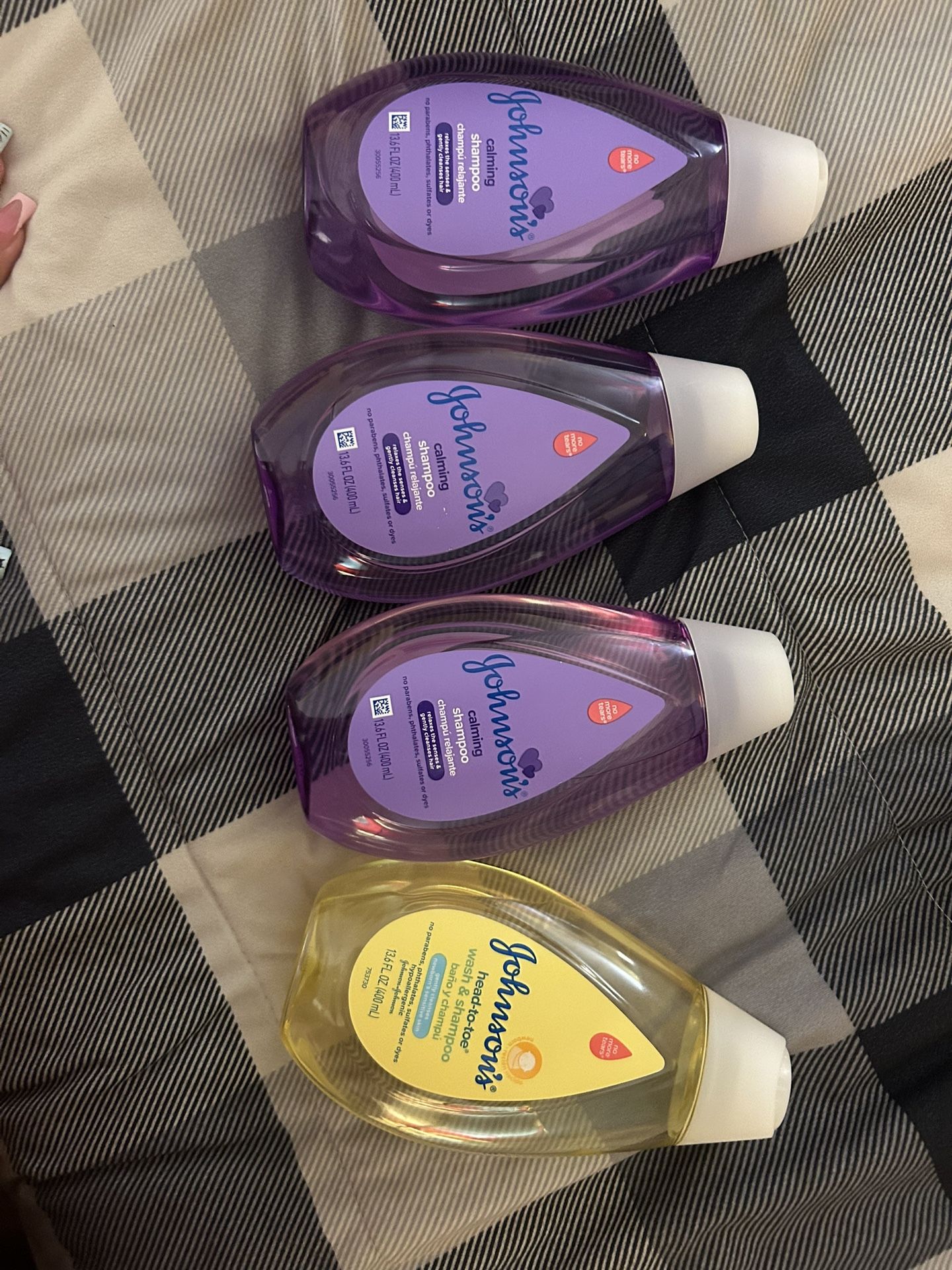 Johnson's baby wash bundle - 4 bottles