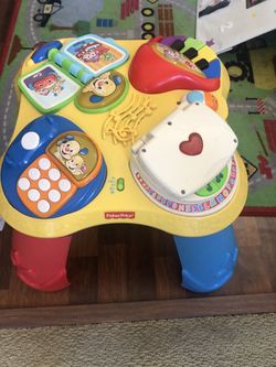 Fisher price musical table