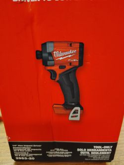 Milwaukee Fuel Hex Impact Tool Only