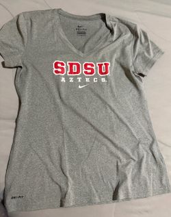 Nike Dri-Fit SDSU Aztecs V-Neck T-Shirt