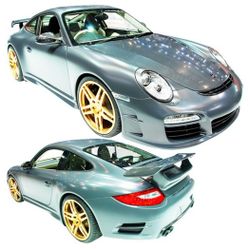 Bumpers Cover PORSCHE 997 911 GT2 GT3 MANSOR STYLE REAR BUMPER BODYKIT BODY KIT BODY KITS BODYKITS LIQUIDATION SALE 