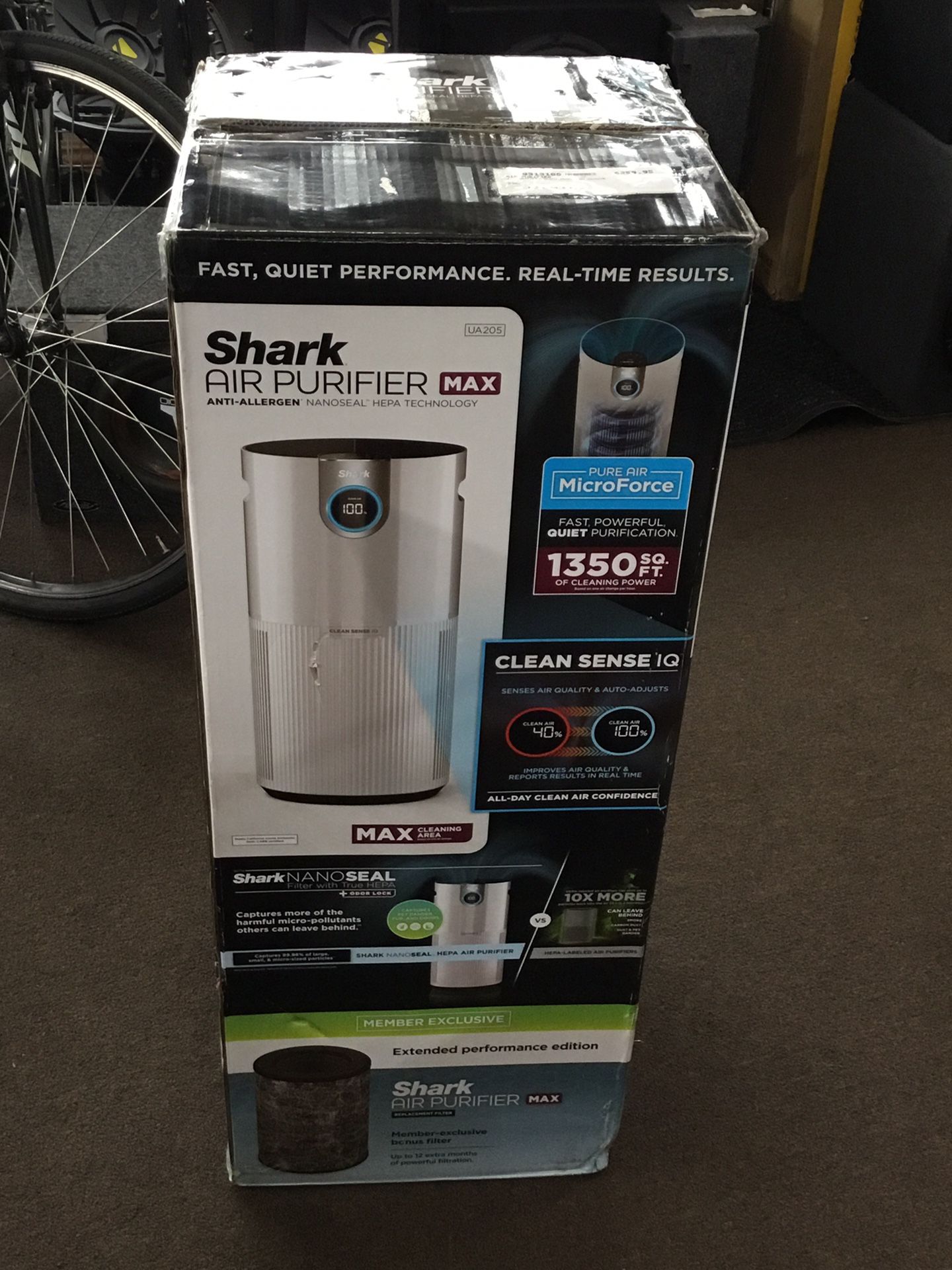 SHARK UA205 AIR PURIFIER MAX