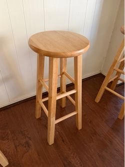 wooden barstools