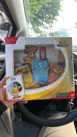 Pokémon 30th Celebration Poster Collection Box