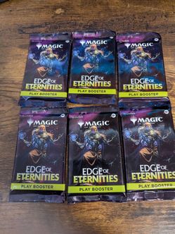 6x Edge of Eternities MTG Play booster packs