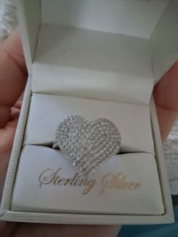 925 Sterling Silver Heart Ring
