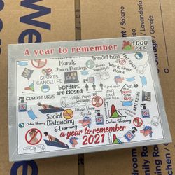 New - 1000 piece jigsaw puzzles $2 each or $30 for all