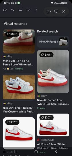 Nike Air Force ones low top