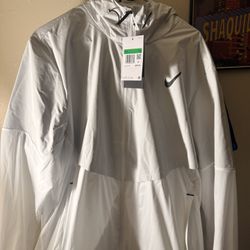 Nike AeroSwift Storm-Fit Aerogami Running Jacket White FZ9039-121 Men's Size XL