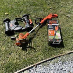 Weed Wacker/mower Combo And Cordless Leaf Blower