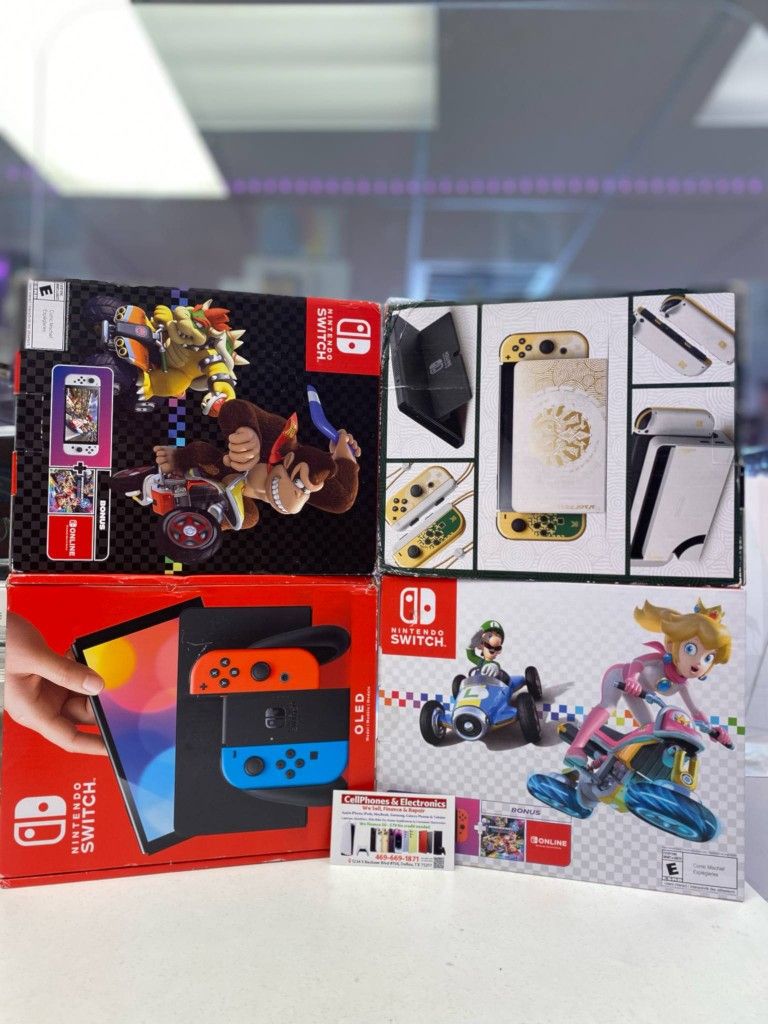 TODO TIPO DE NINTENDO SWITCH COMPLETAMEMTE NUEVO EN PAGOS CON TAN SOLO $50 DE ENGANCHE