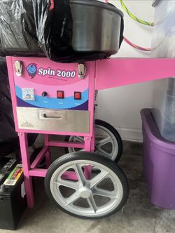 Olde Midway Commercial Quality Cotton Candy Machine