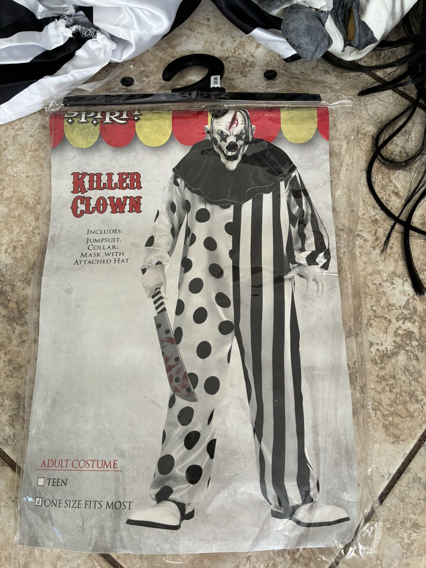 Killer Clown 👻 Costume https://offerup.com/redirect/?o=U2l6ZS5vbmU= size 