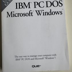 IBM PC DOS Book