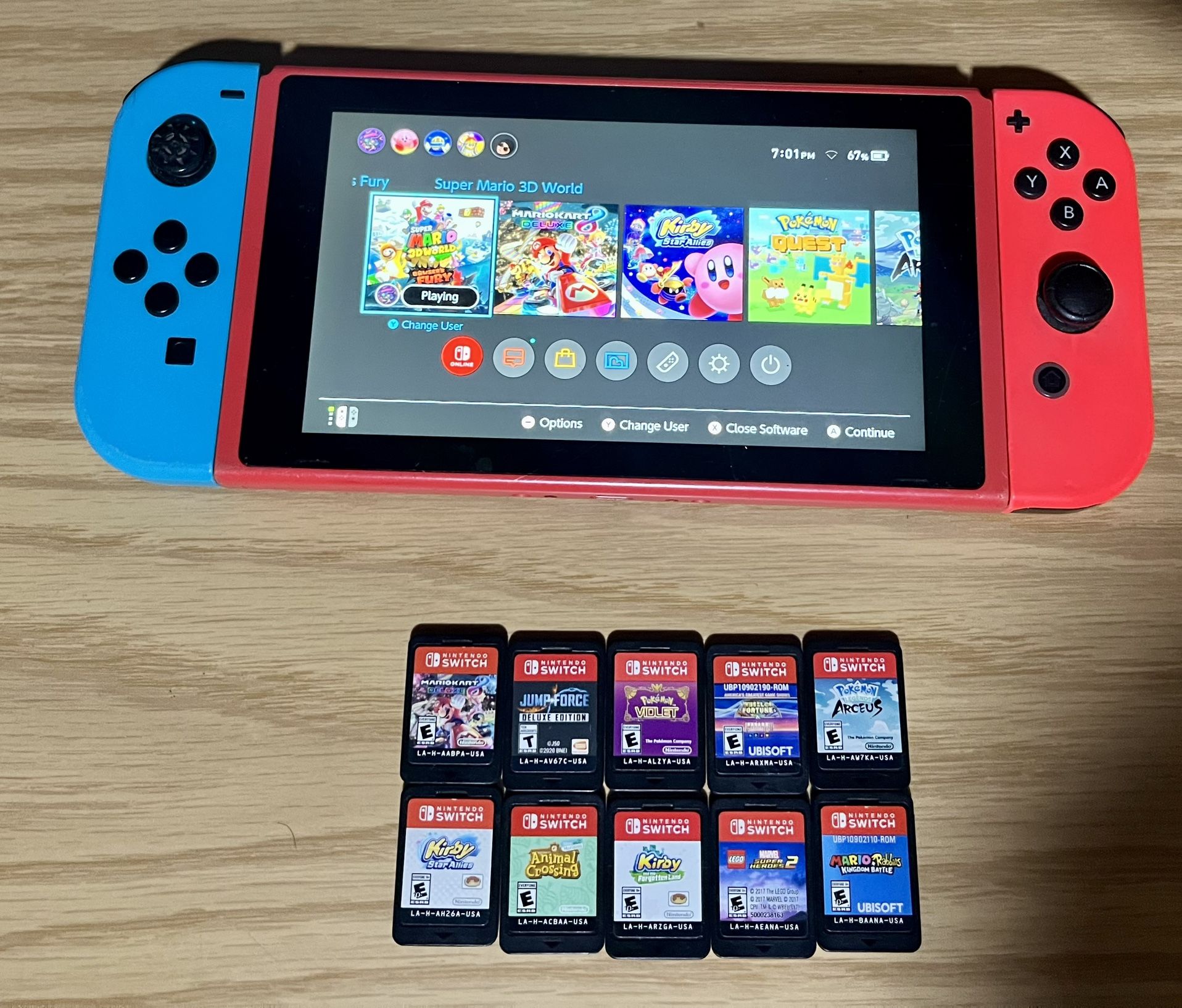 Nintendo Switch And Games 