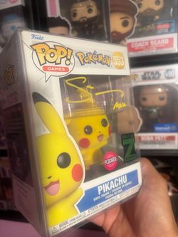 Funko Pop Pikachu Flocked #553 Zovvi Exclusive