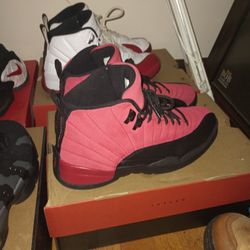 Reverse Flu Game Retro 12's Size 9