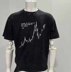 BITCOIN CHART T SHIRT “MAX PAIN”