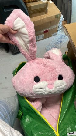 Sleeping bag pink bunny