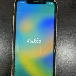 iPhone XR Yellow w/ Cracks (FULLY FUNCTIONAL)