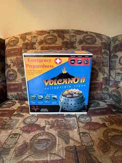 Brand New Volcano II Collapsible Grill Stove Portable