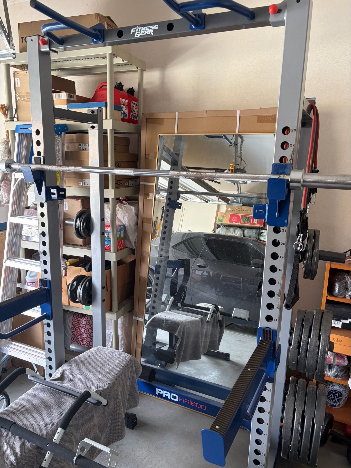 Fitness Gear Squat rack used $500